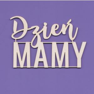 Tekturka Crafty Moly Napis G7 - Dzień Mamy